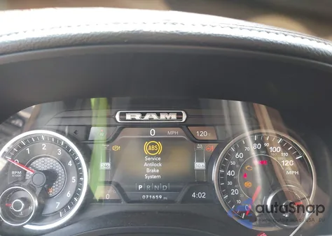 2019 Ram 1500 Laramie 4X2 5'7 Box from USA, damaged, VIN 1C6RREJT1KN821771